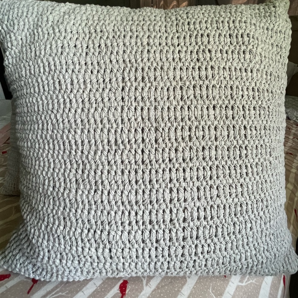 Throw pillows AND covers 20X20 SET OF 2 - Picture 4 of 16